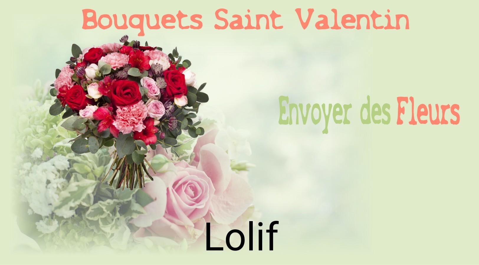 Roses de Saint-Valentin livrées à Lolif